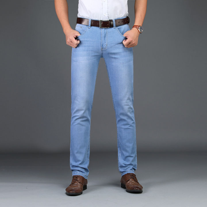 2021skinny-jeans-men-2021-fashion-male-business-stretch-denim-trouser-casual-light-blue-vintage-dress-pant-spring-mens-summer-jeans