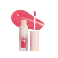 JUV Berry Glowy Gloss Tint 01 พิงค์ เลมอนเนต (Pink Lemonade) ลิปกลอสสีพีชใสเนื้อบางเบา เพื่อสีสันให้เรียวปาก เปล่งปลั่งสดใส ฉ่ำวาวแลดูสุขภาพดี