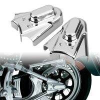 Motorcycle Bar Shield Rear Axle Cover Accessory for Harley Softail Bad Boy Night Train Standard EFI FXSTI Chrome Rear Swingarm Cap