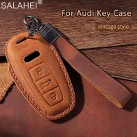 Car Key Cover Case Shell Holder For Audi A1 A3 A4 B9 A5 A6 A8 E-Tron Q3 Q5 Q7 8S 8W 4M A4L S4 S5 S7 TT TTS TFSI RS RS3 Accessory