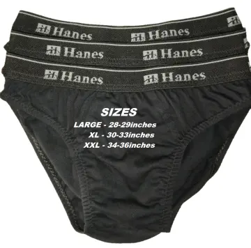 Shop Hanes 3-pack Tangga Brief with great discounts and prices