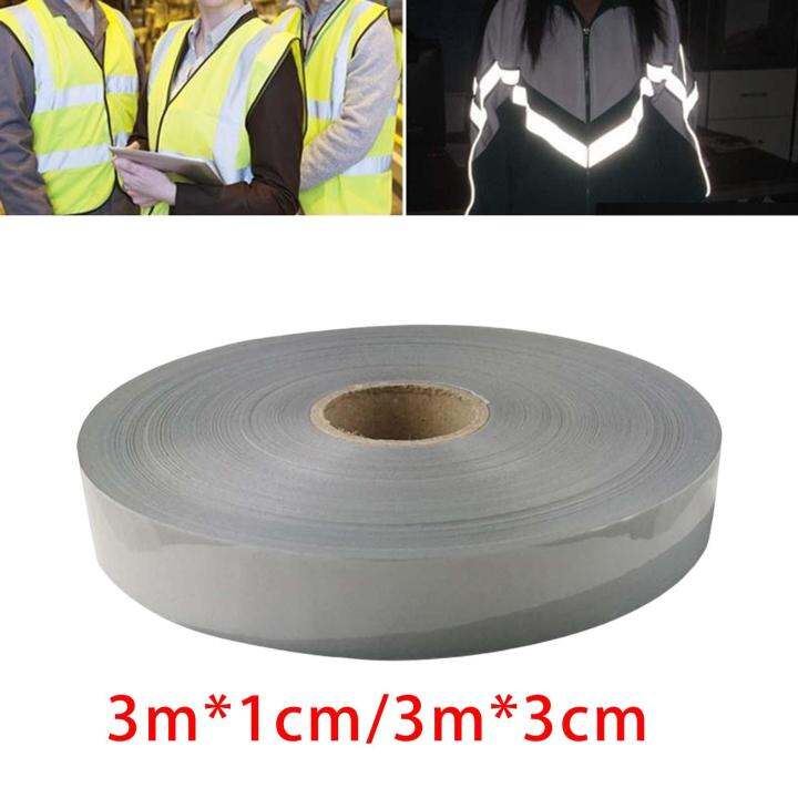 Iron On Reflective Tape High Visibility Heat Transfer Vinyl Fabric Reflective Material Warning
