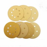 【cw】 1 Flocking Sandpaper 5 Inch 8 Hole adhesive for Polishing Abrasive Tools Electric Grinder Accessories 【hot】