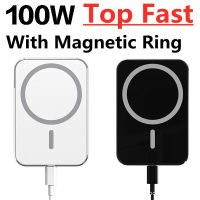 100W Magnetic Wireless Car Charger Vent Mount สำหรับ MagSafe Case  1313 Pro Max 1412 Pro Max Mini ที่วางศัพท์แม่เหล็ก Stand