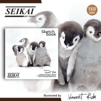 SEIKAI สมุดสเก็ตสันกาว 150G (POPULAR SKETCH BOOK) 1 เล่ม