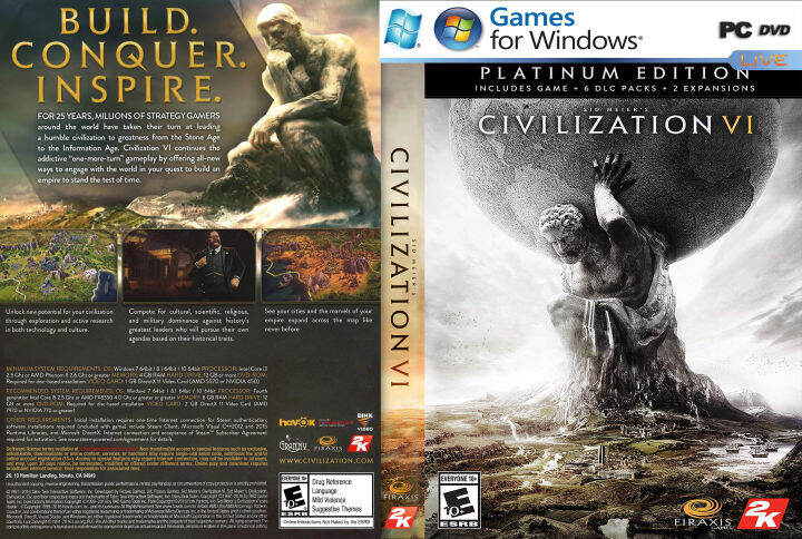 Sid Meier’s Civilization 6 Platinum Edition PC GAME [Offline ...