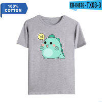 Cartoon Dinosaur Men Women Summer Short Sleeve T-shirt 2023 Short-sleeved Mens 2D Printing Fashion Trend Short-sleeved Cartoon T-shirt Teenager Clothing Casual Sport Tees