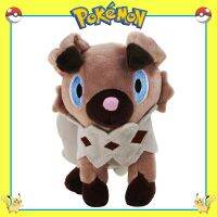 * 20ซม. TAKARA TOMY ตุ๊กตาโปเกมอน Rockruff หมอนตุ๊กตาสัตว์อะนิเมะ Boneka Mainan ตุ๊กตาของตกแต่งสุนัขน่ารักของขวัญสำหรับแฟนสาววาเลนไทน์