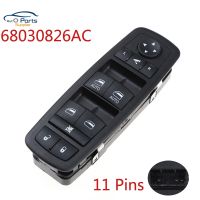 68030826AC Window Lifter Switch Front Left With folding function For Jeep Grand Cherokee IV WK High Quality