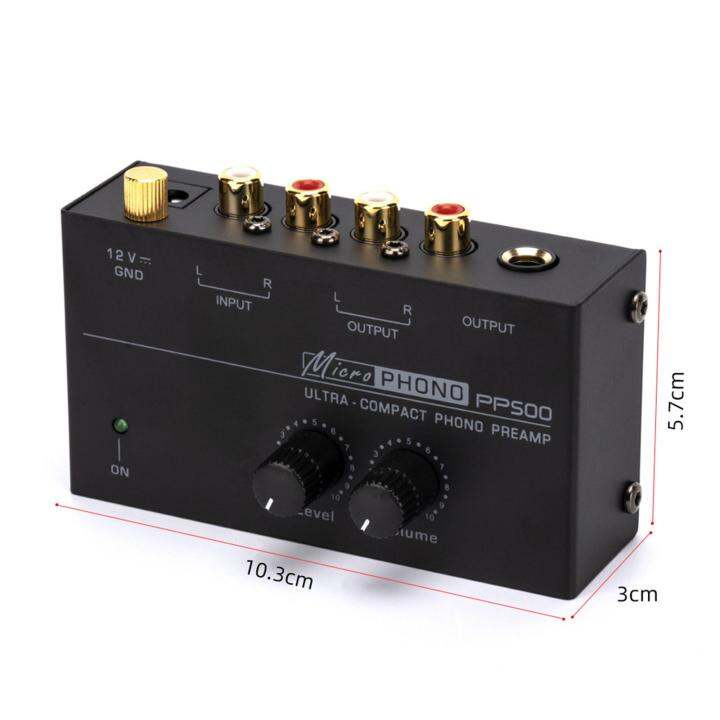 zystar-phono-preamp-เครื่องขยายเสียงเทิร์นเทเบิ้ล-preamp-เสียงต่ำอินพุต-rca-rca-เอาต์พุต-rca-dc-12v-เครื่องเล่นบันทึก-preamplifier-สำหรับเครื่องขยายเสียงคอมพิวเตอร์เครื่องขยายเสียง