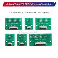 Keszoox FFC FPC 0.5mm/1.0mm 6-40Pin Connector PCB Converter Board Couple Extend Adapter