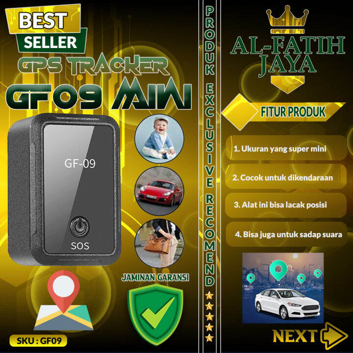 GF09 Smart Mini GPS Tracker APP Remote Control Anti lose Device GSM