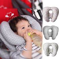 ZZOOI Infant Baby Adjustable Travel Neck Pillow 2 In 1 Toddler Car Stroller Cushion