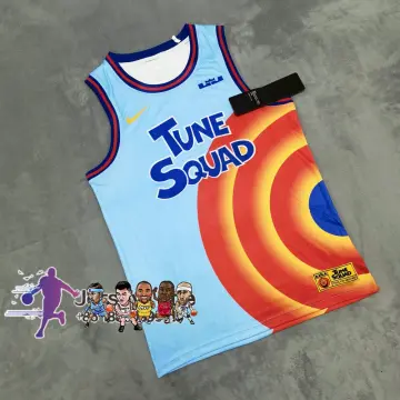 Tune Squad Space Jam #1 3 Tweety Slam Dunk Movie Basketball Jersey