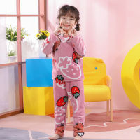 Universal Kids Pajamas Autumn Winter Girls Boy Sleepwear Nightwear Baby Clothes Cute Cartoon Pajama Set Warm Childrens Homewear