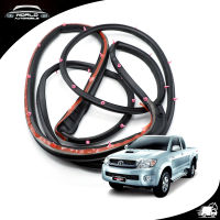 ยางขอบประตู หน้า-ซ้าย สี Black Hilux Vigo Toyota 2, Cab ประตู ปี2005 - 2013 ขนาด 3x2x199 มีบริการเก็บเงินปลายทาง