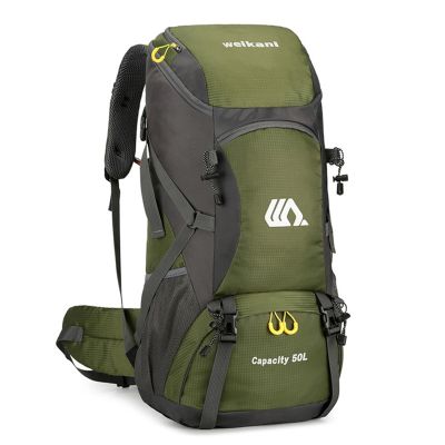 Outdoor Backpack 50L Lightweight Large Capacity Hiking Climbing Bags Camping Trekking Travel Bag Shoulder Bags