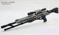 มวลผล2เมตร-97 Viper Sniper 1:1ขนาด3D กระดาษรุ่นแฮนด์เมด DIY เด็กของเล่นสำหรับคอสเพลย์