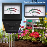 2 in 1 Soil Fertility Detector for Nitrogen Phosphorus Potassium Analyzer Soil PH EC Tester Soil Acidometer Test for Garden new