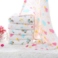 Blanket &amp; Swaddling Bedding 100 cotton kid blanket soft muselinas para bebes mousseline couverture baby accessories 110*110cm