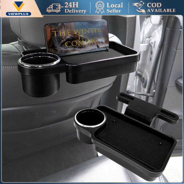Universal Car Back Seat Folding Table Tray Drink Food Cup Holder Stand Car Back Seat Holder