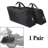 Motorcycle Black Luggage Bag Saddlebag Tour Pack Soft Liners For Harley Touring Electra Street Glide Road King Road Glide