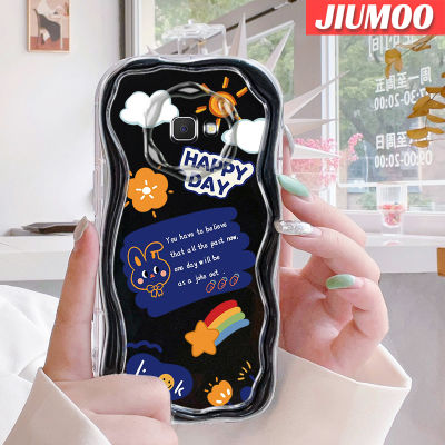 JIUMOO เคส J7ปลอกสำหรับ Samsung ซิลิโคนเคสมือถือเนื้อครีมใหม่ลายการ์ตูน Prime 2 J2 Prime