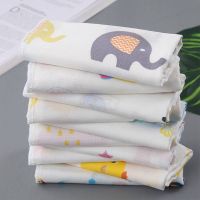 【CC】♟▩  4Pcs Baby Kids Handkerchief Face Washcloth Muslin squares Cotton Hand Gauze for new Bathing Feeding