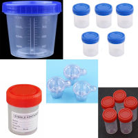 5/50Pcs HOSPITAL URINE SAMPLE COLLECTION CUP 40/60/100/120ML BOTTLES POTS CONTAINERS