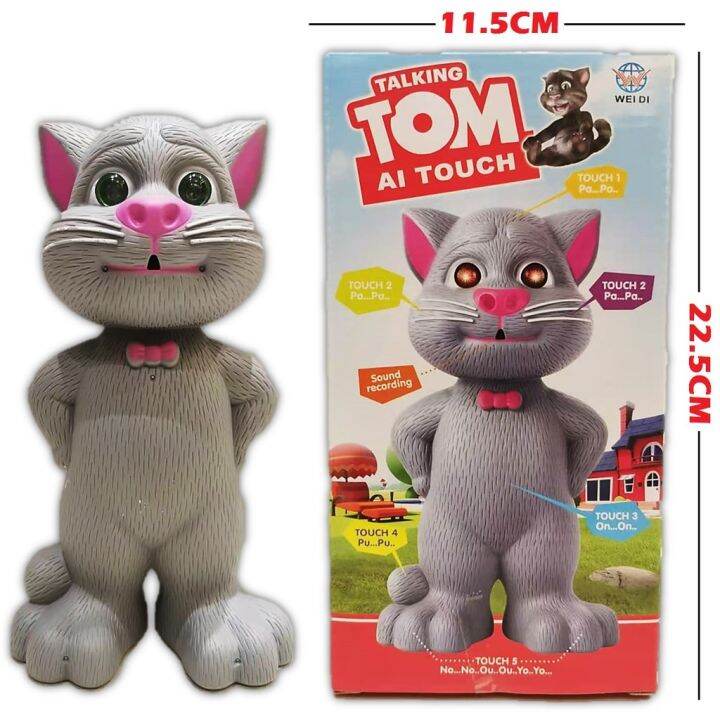 Talking Tom AI Touch - Battery Operated - Best Quality Talking Tom ...