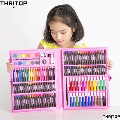 150สี พู่กันสำหรับเด็ก เครื่องเขียนสำหรับเด็ก แปรงสีเรียนเครื่องเขียนเครื่องมือวาดภาพสำหรับเด็กแปรงสี