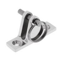 Marine Part Bimini Top Fitting 316 Stainless Steel Deck Hinge Hardware with Removable Pin - 2.36 x 0.7 inch/6 x 1.8 cm Accessories