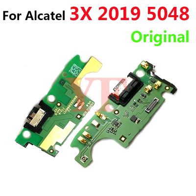 Original For Alcatel 3X 2019 5 2018 5048 5062 5086 5048U 5048Y USB Power Charging Charger Connector Plug Port Flex Cable