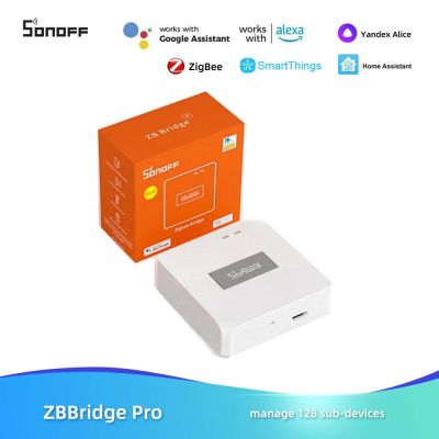 SONOFF ZB Bridge-P ZigBee Pro Zigbee 3.0 Wi-Fi Dual-protocol Gateway Hub Support Remote Control ZigBee And Wi-Fi Devices OnAlexa