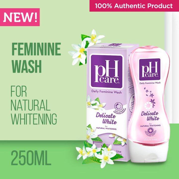 pH Care Daily Feminine Wash Delicate White 250mL Lazada PH