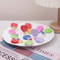 6 Piece Kawaii Hot Air Balloon Rubber Eraser Novelty Stationery