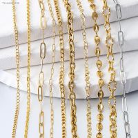 ◊■ 2meters Stainless Steel Chains for Jewelry Making DIY