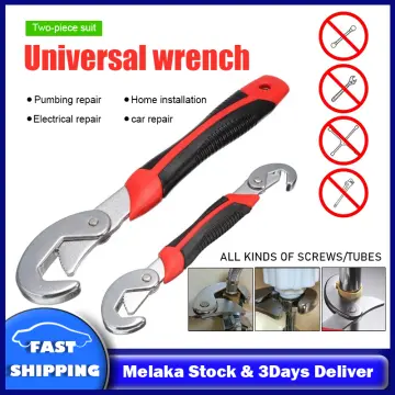 Two Pieces Multi-Function 9-32mm Universal Adjustable Spanner Wrenches -  Wrenches