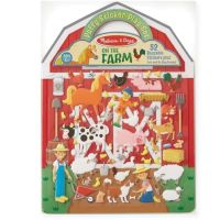 [52ชิ้นรียูส] รุ่น 9408 สติกเกอร์นูนรียูสซาเบิลรุ่นฟาร์ม Melissa &amp; Doug Puffy Sticker Play Set On the Farm 52 Pcs รีวิวดีใน Amazon USA สติกเกอร์นูนมี ของเล่น มาลิซ่า