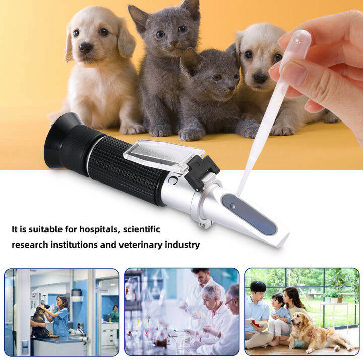 rcyago-pet-refractometer-1-000-1-060sg-เซรั่มโปรตีนสำหรับสัตวแพทย์อ่างอาบน้ำแมวและสุนัข