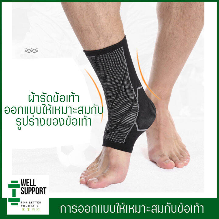 ซื้อ1ฟรี1-ผ้ารัดข้อเท้า-สนับ-ซัพพอร์ต-ลดการบาดเจ็บ-ใส่วิ่งเล่นกีฬากัน-ข้อเท้าพลิก-แพลง-ankle-support