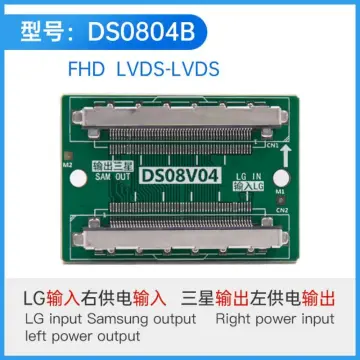 FHD LVDS LVDS Converter Board 51pin Samsung Turn LG Cable
