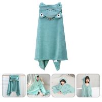 【CC】☇❈✁  Childrens Shower Baby Hooded Beach Cartoon Bathing Cotton Large Size Bathrobe Kids Toddler