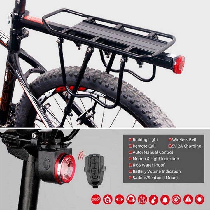 Alloy Bike Carrier MTB Bicycle Racks Rear Luggage Rack Shelf Bracket