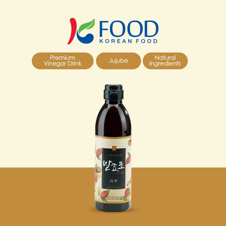 [Balhyochon] Jujube Vinegar Drink 500ml / Korean Premium Vinegar Drink