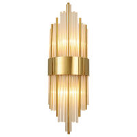 Crystal Wall Lamp Light Luxury Modern Simple Living Room Background Wall Bedroom Bedside Corridor Led Wall Sconce Lamp E14