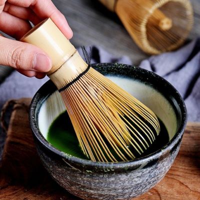 **พร้อมส่ง** แปรงไม้ไผ่ชงชา แปรงไม้ไผ่ญี่ปุ่น แปรงชงชามัทฉะ (Chasen Bamboo whisk) 茶筅