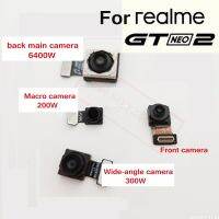 กล้องหน้ามาโครมุมกว้างหลังขนาดใหญ่ด้านหน้าทั้งหมดเป็นกล้องหลังสำหรับ Realme Gt Neo 2 Neo2 5G สายเคเบิลงอได้ Rmx3370