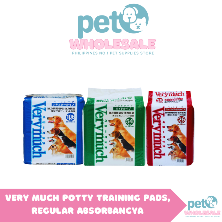 VERY MUCH POTTY TRAINING PADS REGULAR ABSORB Lazada PH