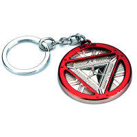 [In stock] เวนเจอร์สไอรอนแมนเครื่องปฏิกรณ์พลังงานบล็อกแกนพวงกุญแจโลหะจี้รถขายร้อน